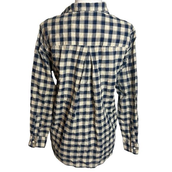 Grayson The Hero Tissue Cotton Button-Up Shirt Check Sz S - Picture 3 of 7
